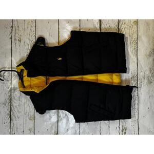 Polo by Ralph Lauren Kids 8/10 Reversible Down Puffer Vest Black/Gold